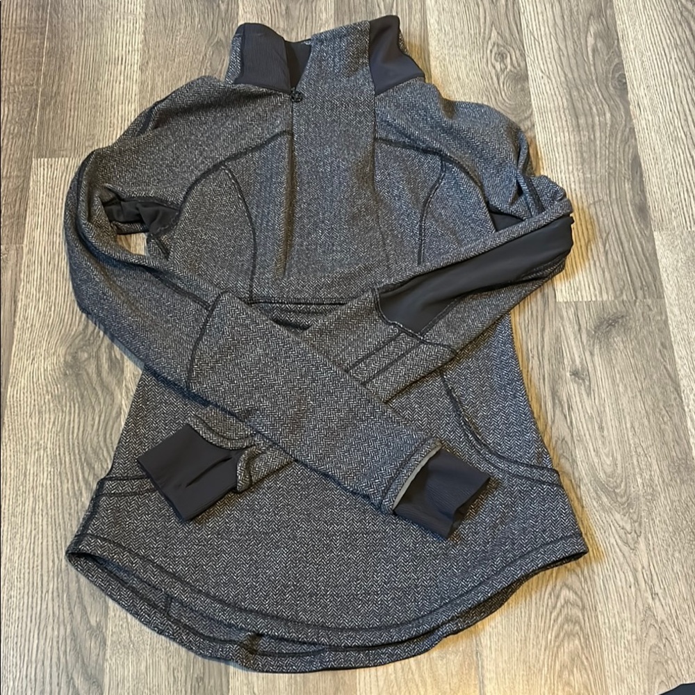 Lululemon Athletica Charcoal and Black Jacket